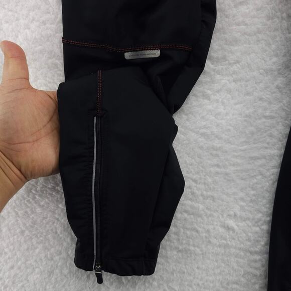 Santic Cycling Pants Mens 2XL Black Padded Road Bike Tights Leggings Ankle Zip - Picture 8 of 16